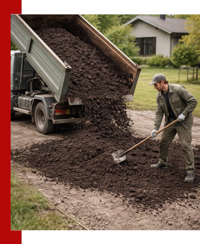 Чернозем для газона с доставкой в Кызыле быстро и качественно