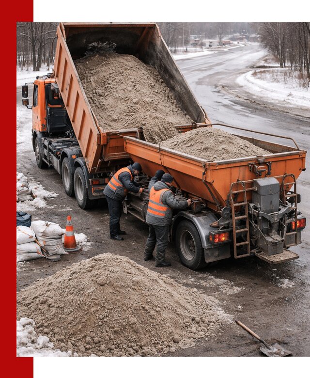 Поставка и вывоз пескосоля в Кызыле оптом и в розницу