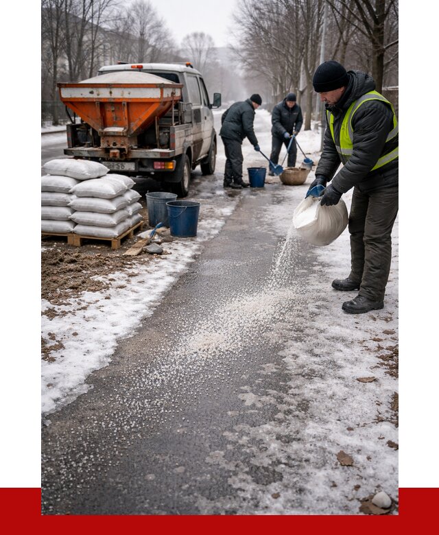 Реагент против гололеда в Кызыле с доставкой от 4667 р. | ПРОНЕРУДКзл
