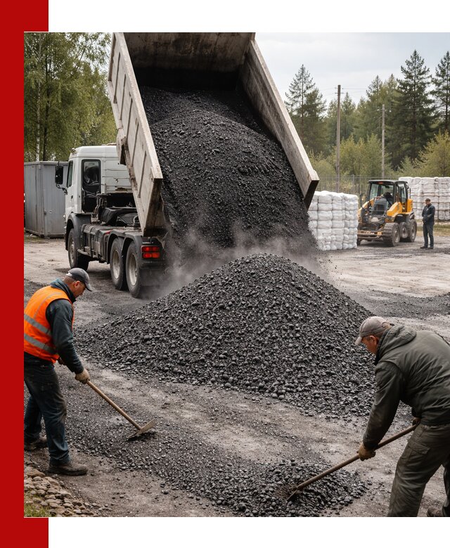 Доставка и продажа асфальтного гранулята в Кызыле