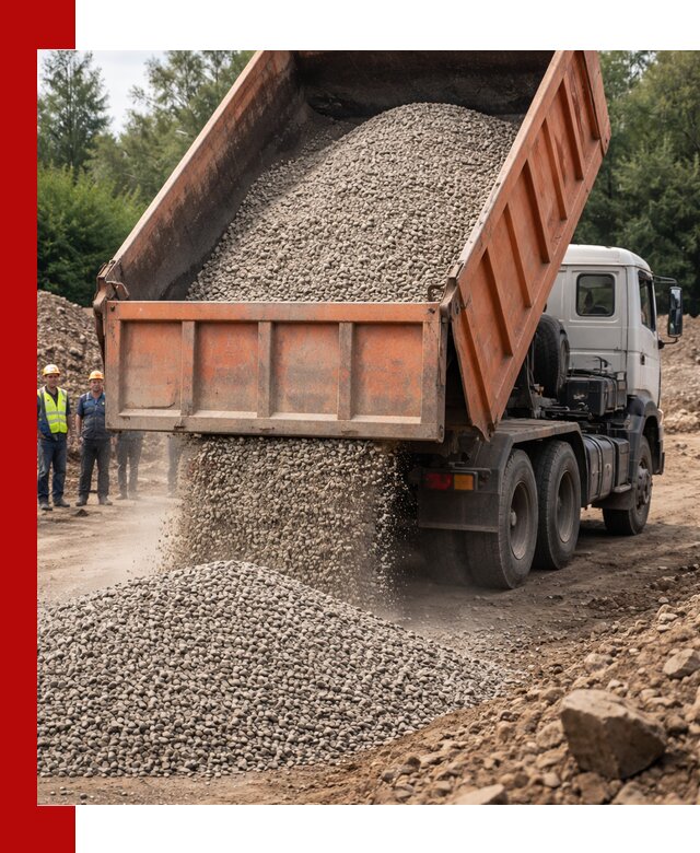 Доставка сыпучих материалов самосвалом в Кызыле быстро и надежно