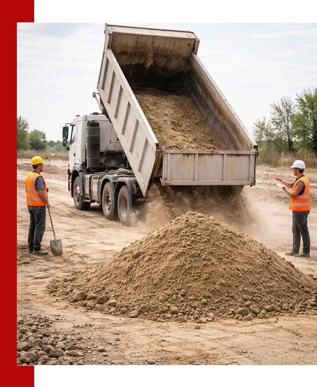 Доставка самосвалом 15 кубов в Кызыле за город и по городу