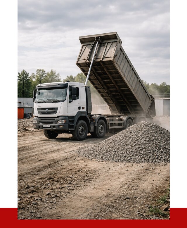 Доставка самосвалом 40 кубов в Кызыле от 9334 р. | ПРОНЕРУДКзл