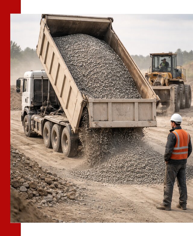 Доставка самосвалом 40 кубов цемента и сыпучих в Кызыле