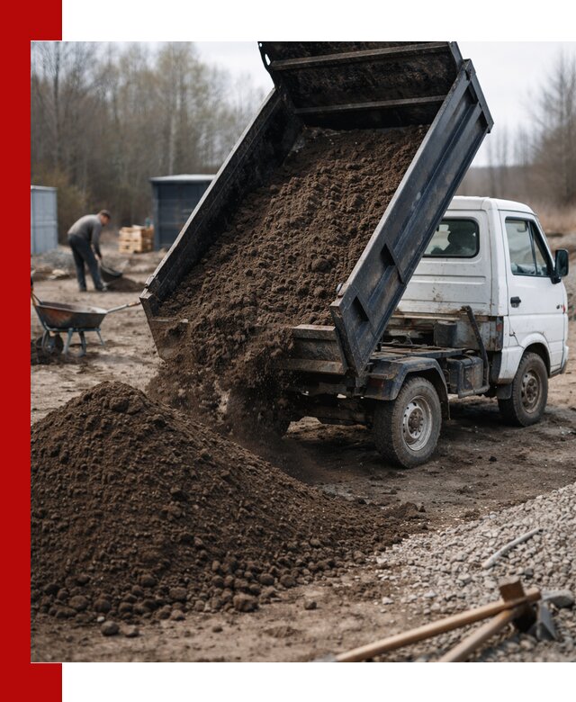 Аренда минисамосвала в Кызыле для доставки сыпучих материалов