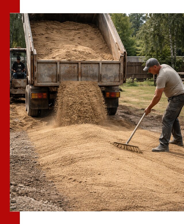 Отсыпка участка песком в Кызыле быстро и качественно