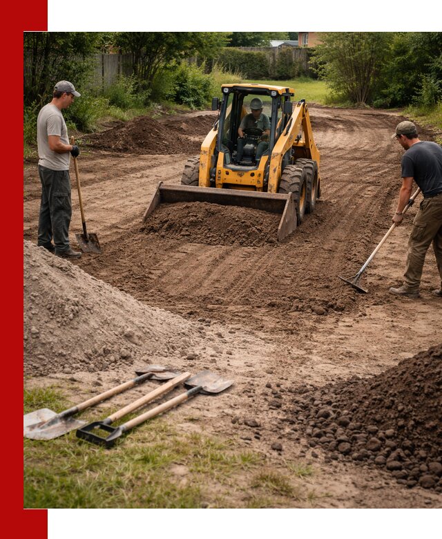 Планировка участка грунтом с вывозом и доставкой в Кызыле