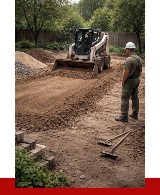 Выравнивание участка под ключ в Кызыле от 3630 р. | ПРОНЕРУДКзл