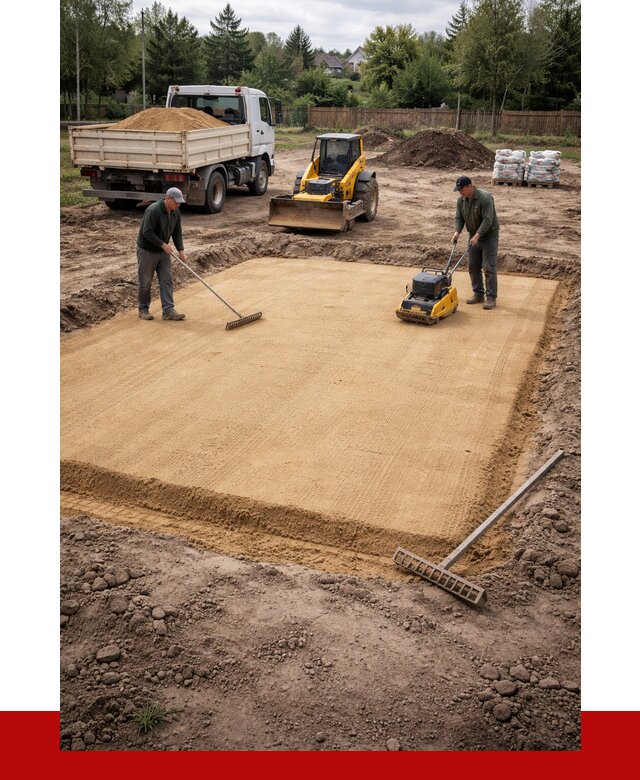 Устройство песчаной подушки в Кызыле от 4667 р. ПРОНЕРУДКзл